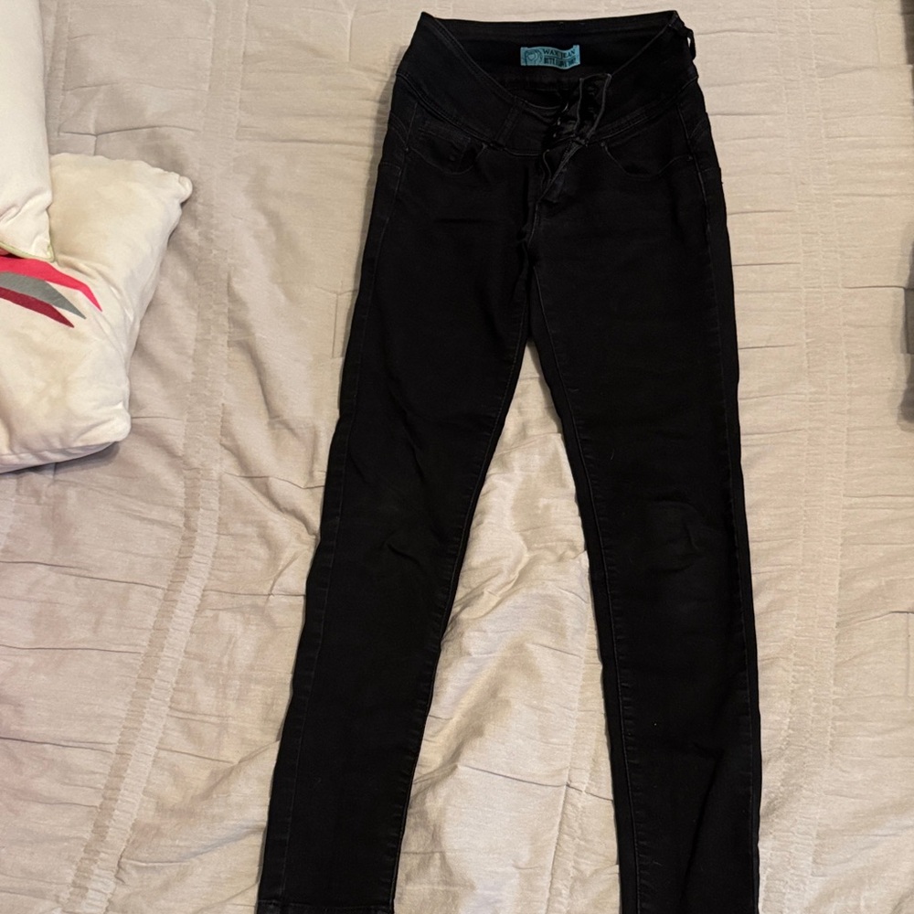 Wax Jean Women's Black Jeggings